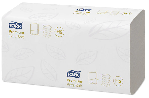 Tork Premium Xpress® Extra Soft Multifold kéztörlő, 2 rétegű, 21 csomag/zsák