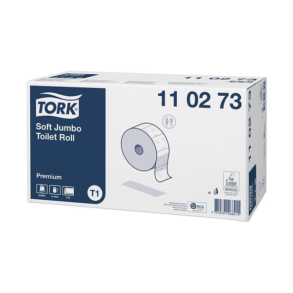 Tork Premium hófehér toalettpapír, 6 tekercs/karton